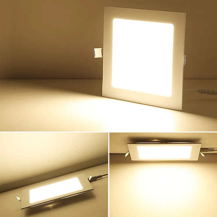 LED Slim Aluminum Square Round Lighting