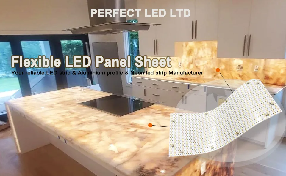 LED Sheet Front View