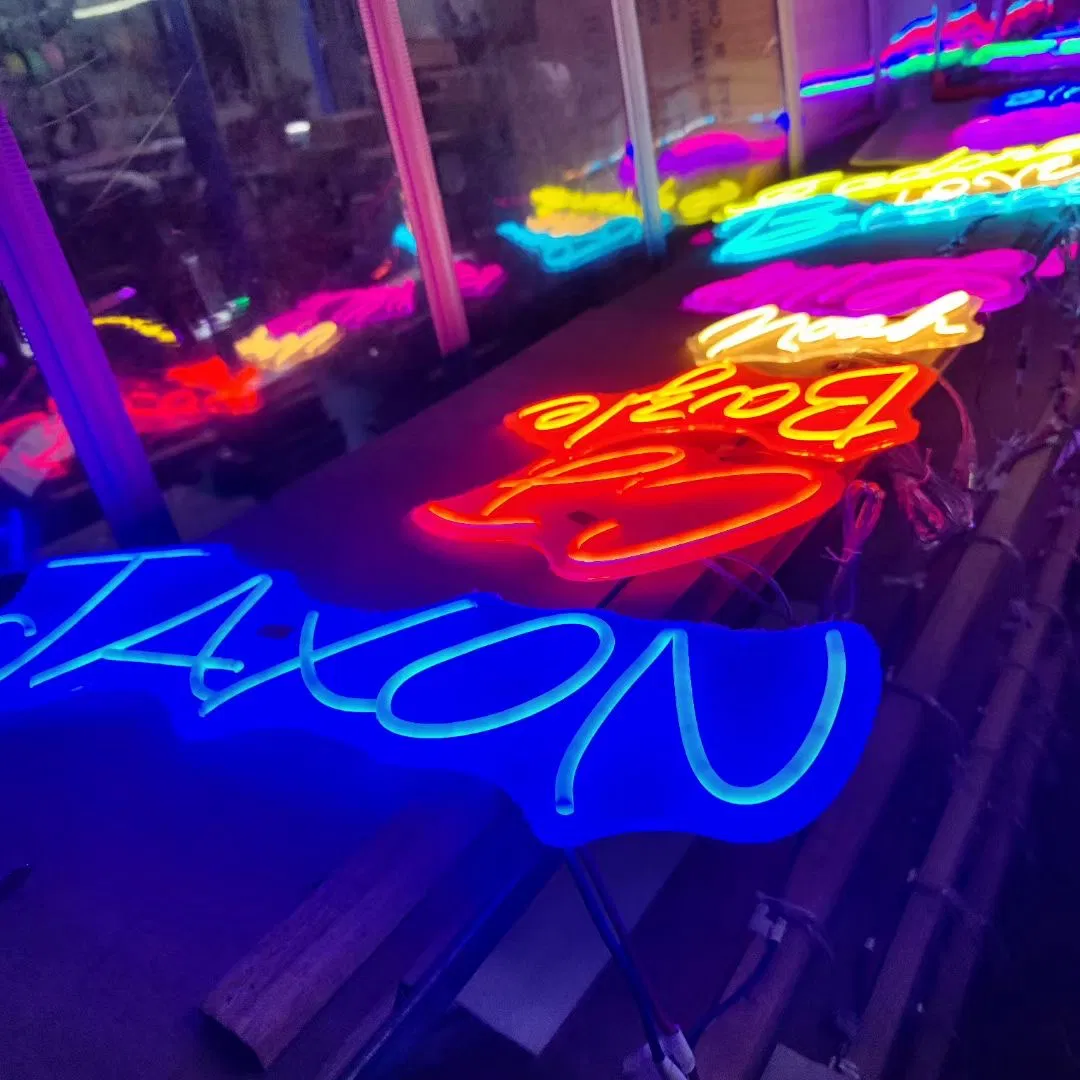 Chic Neon Lighting for Bar Decor