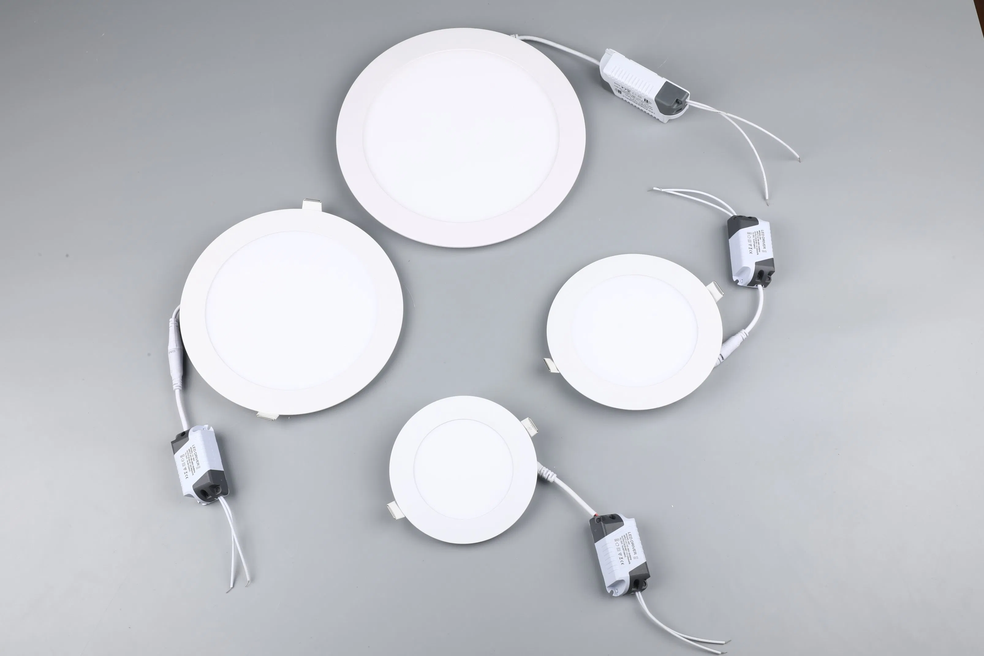 High Performance of Price and Cost ERP2.0 CE RoHS EMC2.0 6W 12W 18W 24W Back Lite Side Light Alu Recessed Square CCT Dimmable LED Panel Light