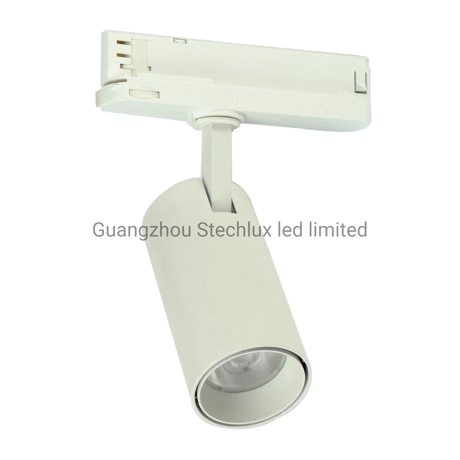 CRI90 2/3/4 Wires 3000K 4000K 35W LED Track Light Dimmable CCT Switchable Indoor Commercial Lighting for Cloth Shop Mall Cafe