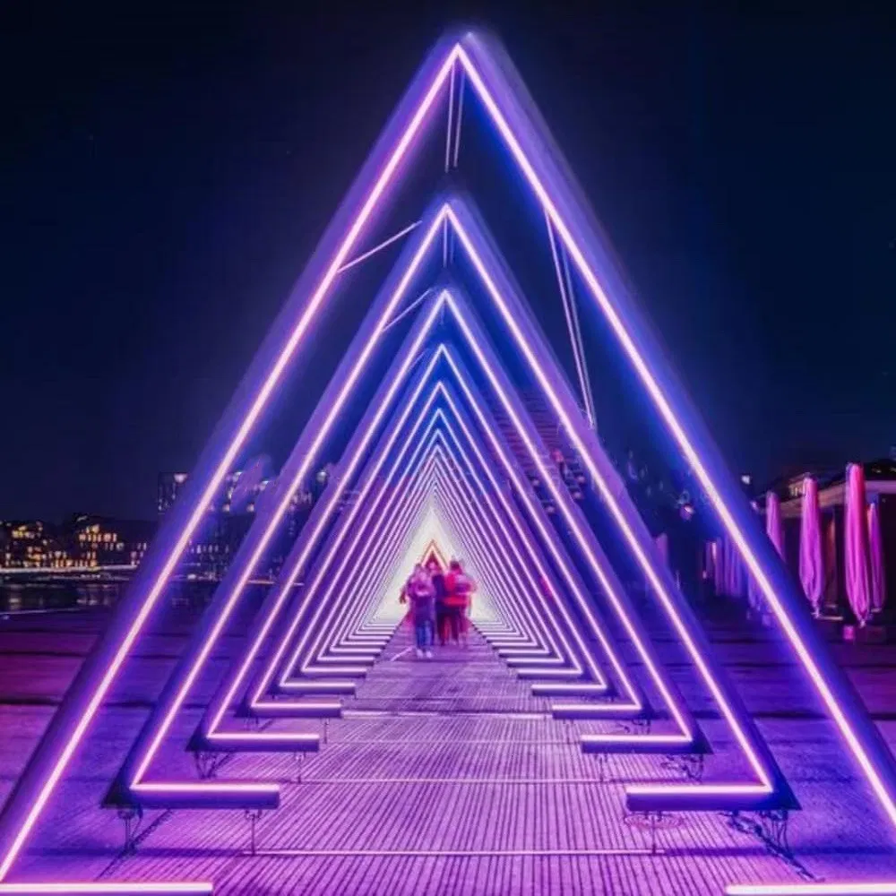 Indoor Pendant Ceiling LED Linear Lighting System for Office Building