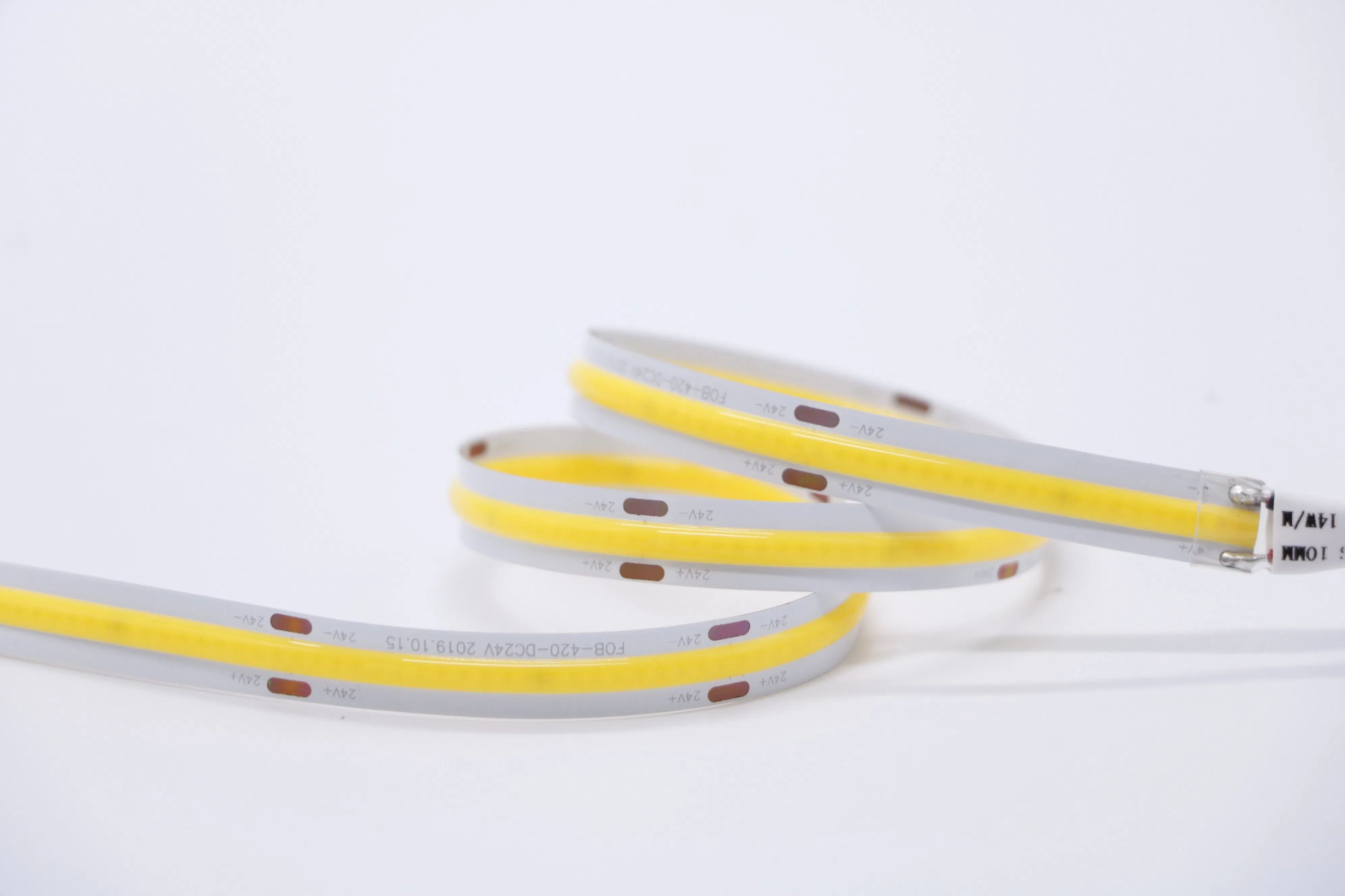 Wholesale High-Quality Cheap WiFi Flex 12V 5m Indoor Outdoor Flex COB RGB LED Strip for Bedroom Festival Lighting