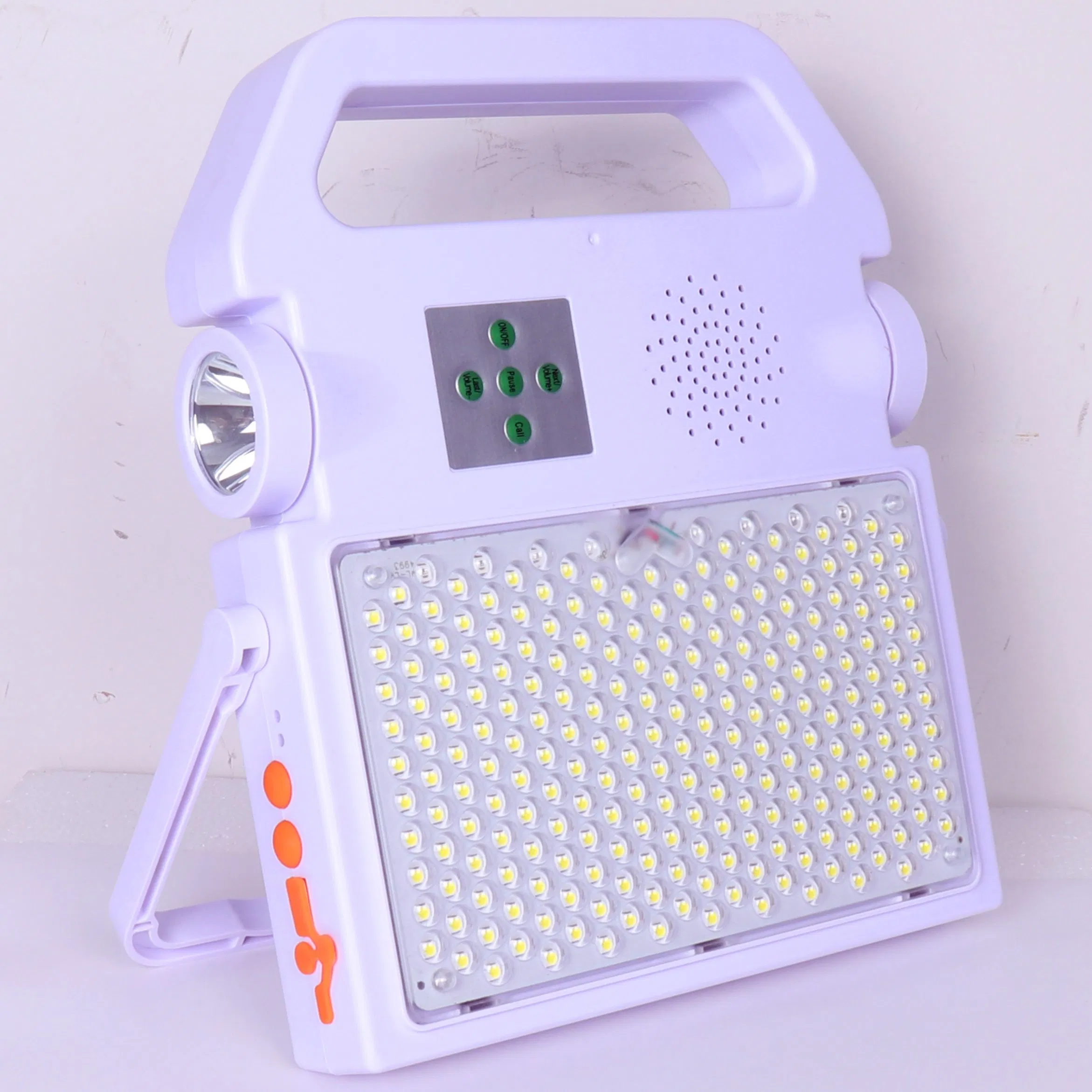 Yaye 25 Years Export Experience 100W ABS Rechargeable Portable Solar LED Light System for Home/Office USB Charger/Bluetooth 1000PCS Stock 3 Years Warranty