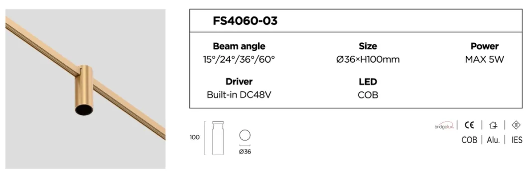 DC48V Track Lighting System Banner