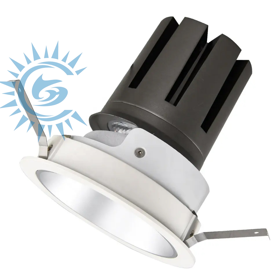 COB Super Energy Saving Dimmable Anti Glare LED Spotlight LED Downlight for Engineering, Home Furnishing, Commerical