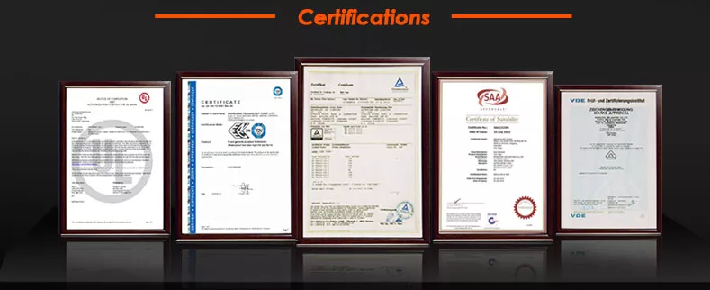 Certificates