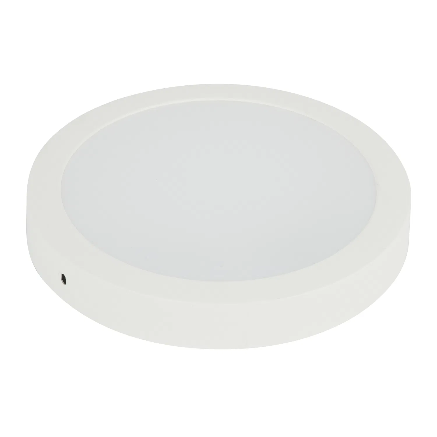 White Body Lamp Lighting Recessed Round LED Panel Light