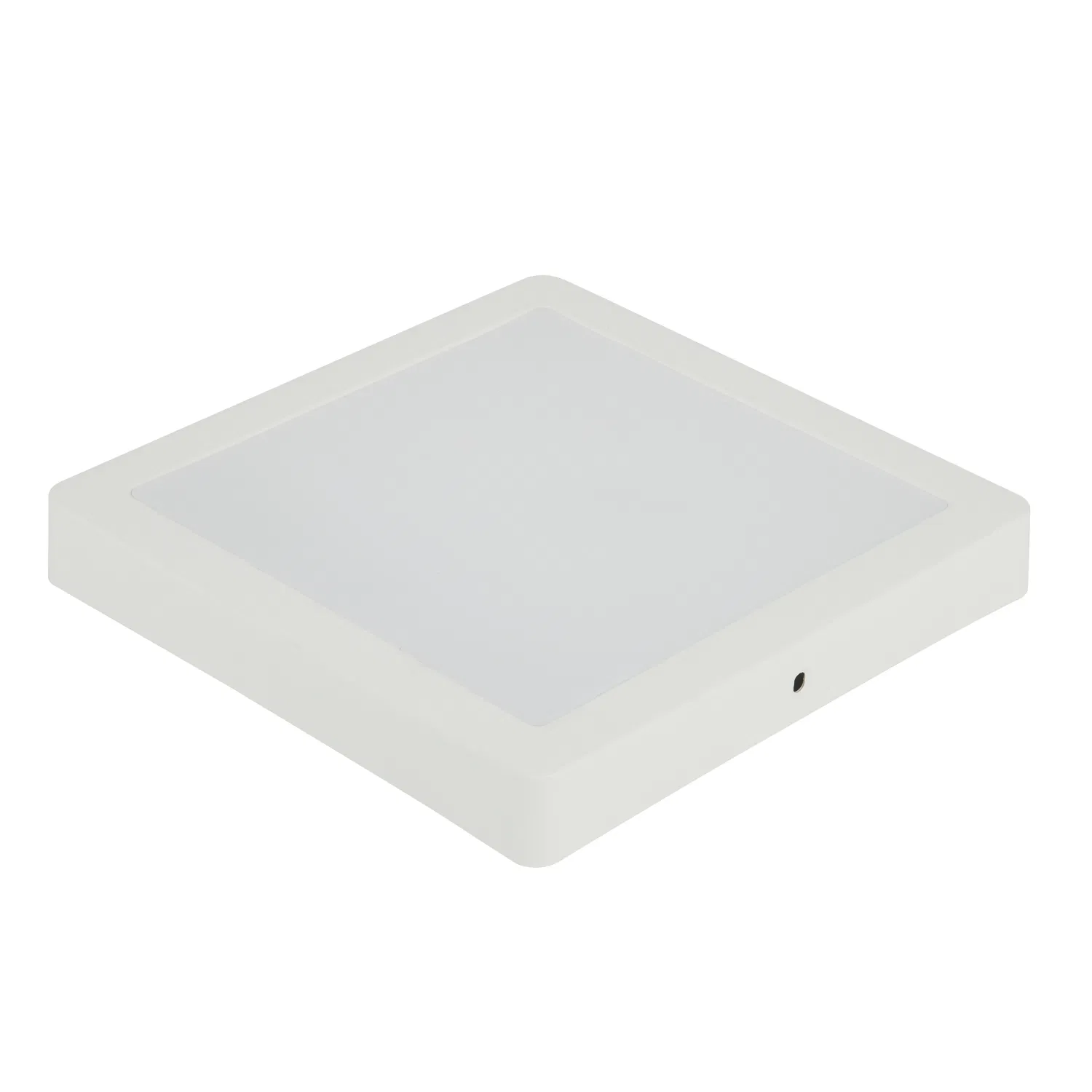 White Body Lamp Lighting Recessed Round LED Panel Light