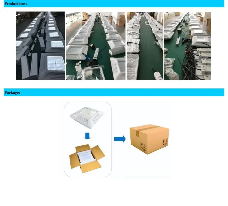 LED Canopy Light Package