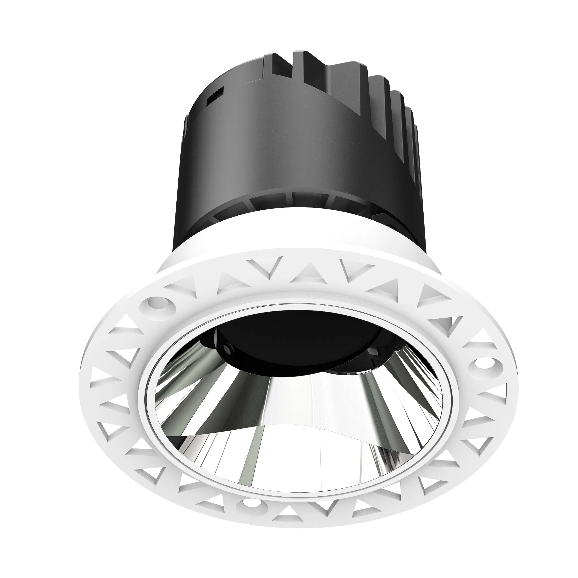 7W Ceiling Recessed Mounted Round Shape LED Trimless Recessed Downlight