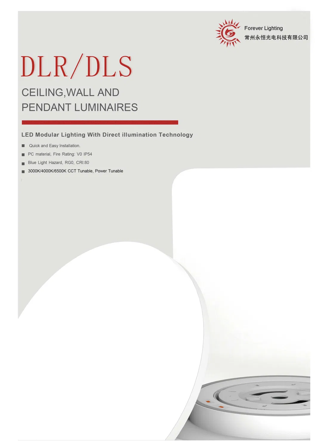 LED Ceiling Light View 1