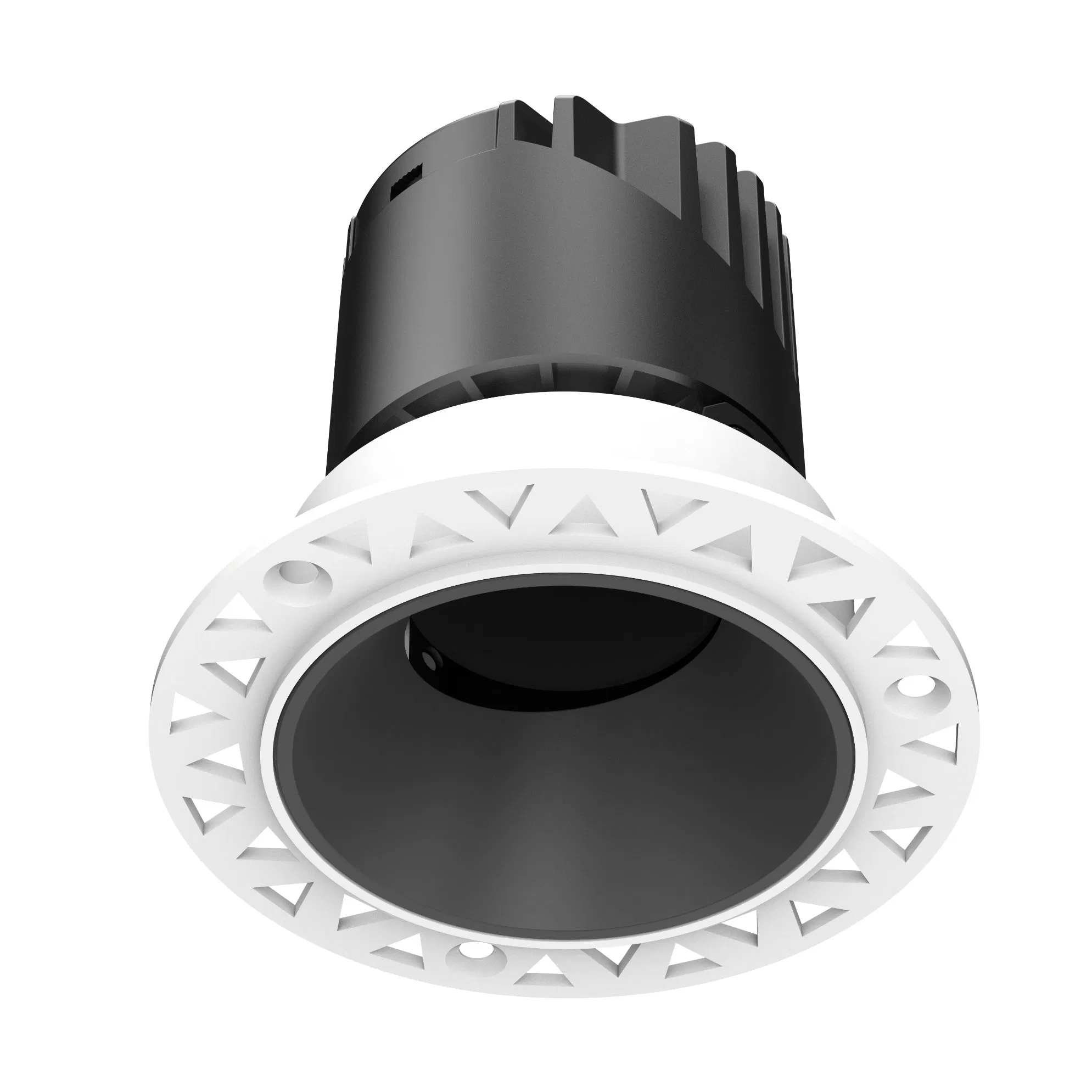 7W Ceiling Recessed Mounted Round Shape LED Trimless Recessed Downlight