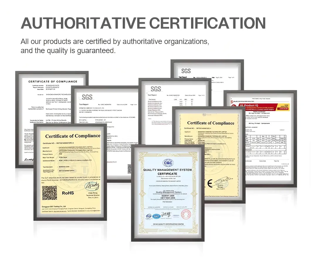 Certifications