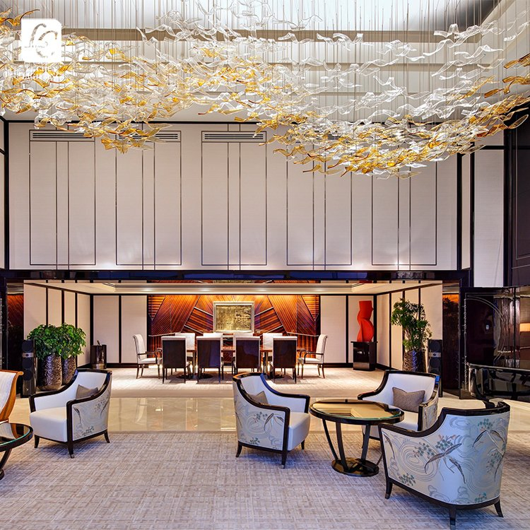 New Product Indoor Decoration Hotel Lobby LED Chandelier Lighting