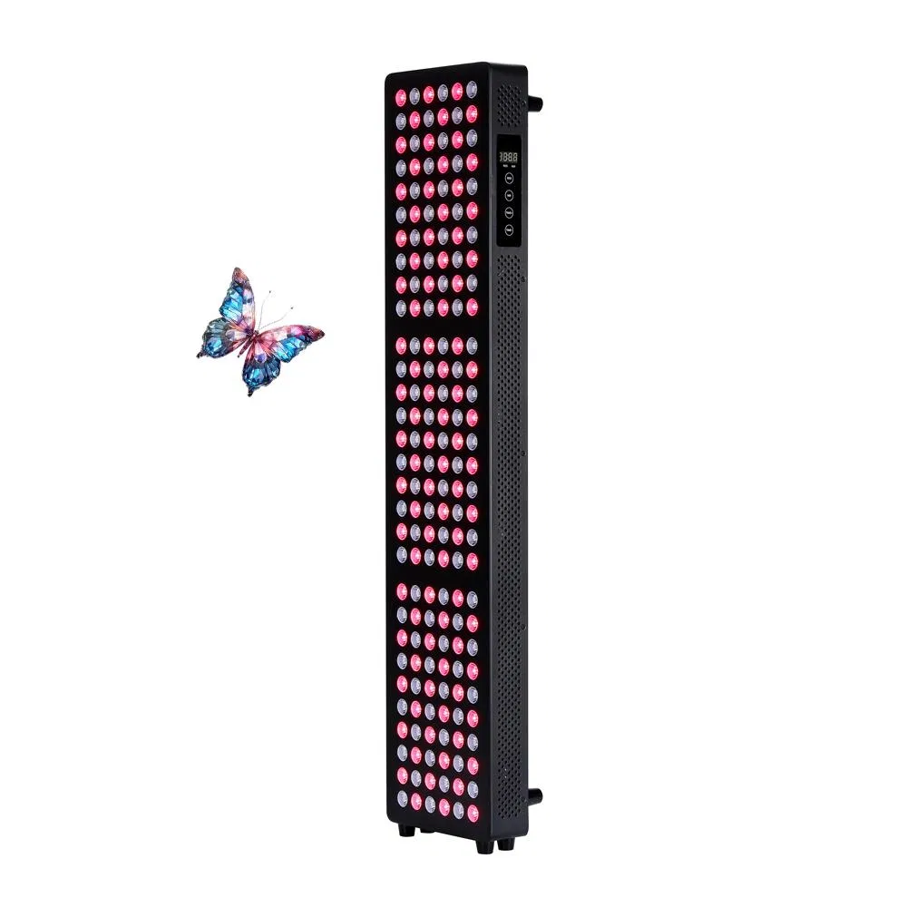 Smart Buttons 1000W 5wavelengths 180PCS LED Infrared Panel Red Light Therapy Device Bed