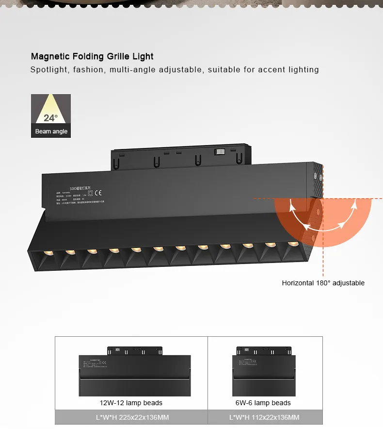 Magnetic LED Track Light 17