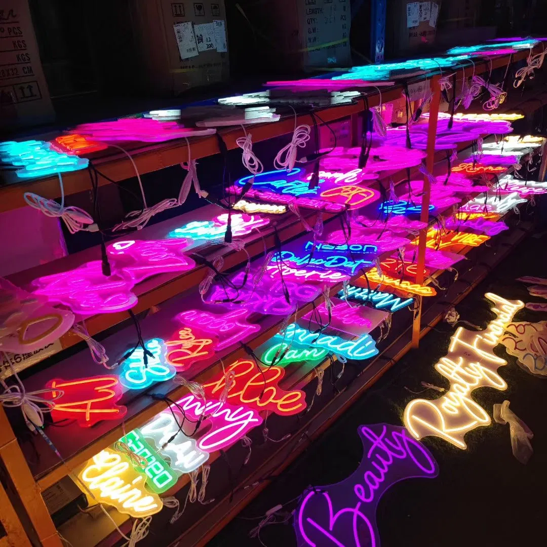 Chic Neon Lighting for Bar Decor