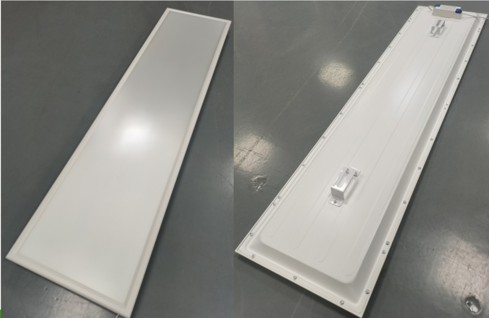 LED Ceiling Panel Lamp Back Lit LED Panel Light Flicker Free Eyes Protect Educational Lighting for School Classroom 1230*300*80mm Ugr Less Than 19