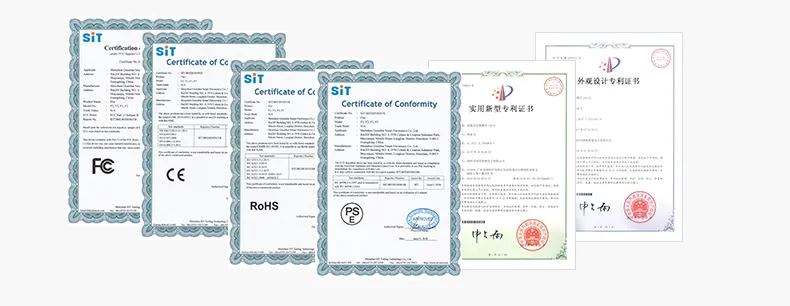 Certificates