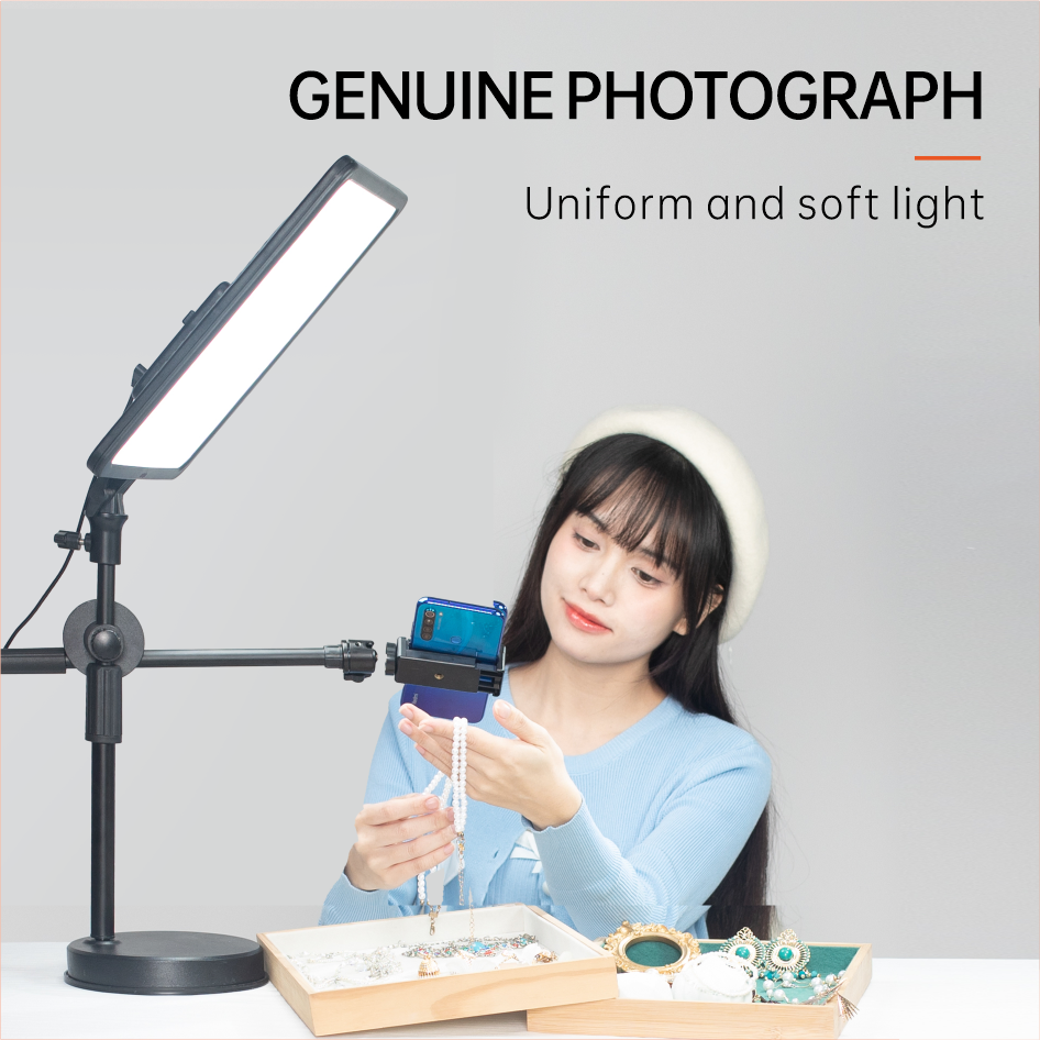 Professional Remote Control Dimmable LED Video Light Photography Fill Lamp Panel Lighting