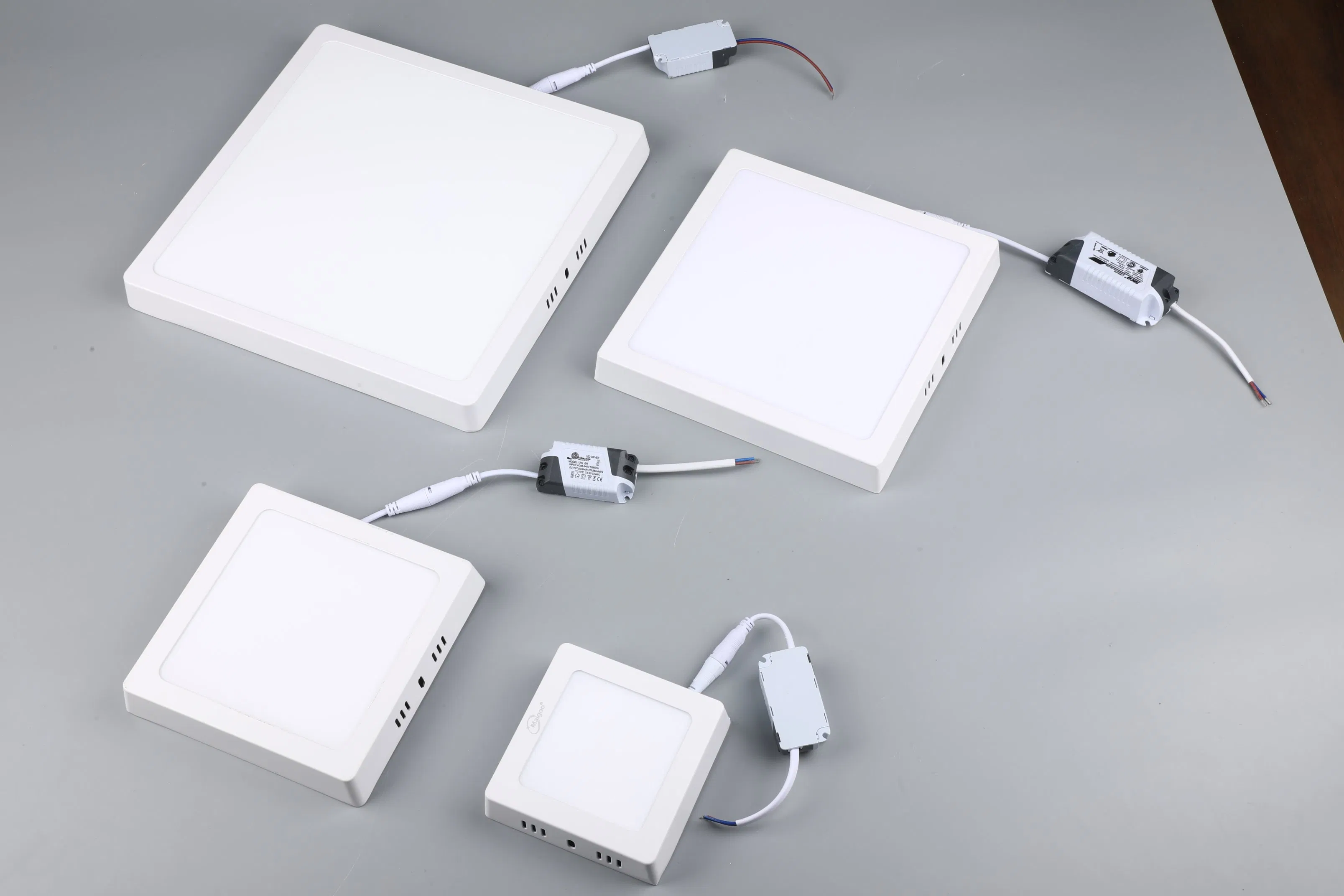 High Performance of Price and Cost ERP2.0 CE RoHS EMC2.0 6W 12W 18W 24W Back Lite Side Light Alu Recessed Square CCT Dimmable LED Panel Light