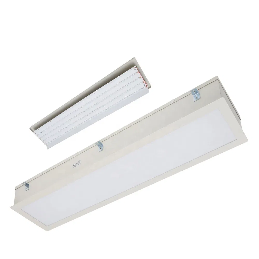 Cleanroom Light Fixture 1X4 LED Top Openable IP54 Recessed Light Panel Manufacturer
