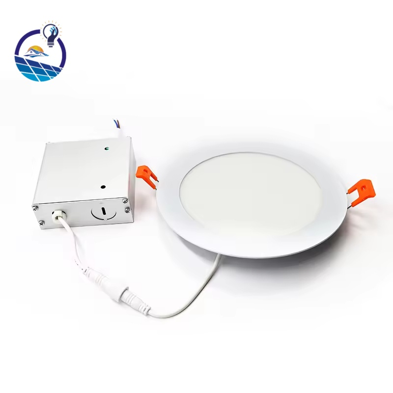 Indoor Ultra-Thin LED Recessed Panel Lights with Junction Box Dimmable