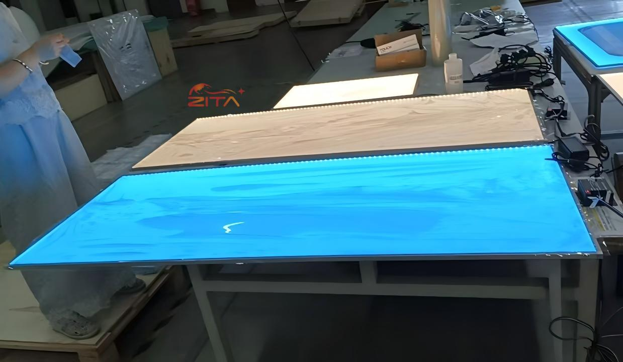 High Lumen LED Edge-Lit Light Guide Plate Panel and Flexible LED Sheet