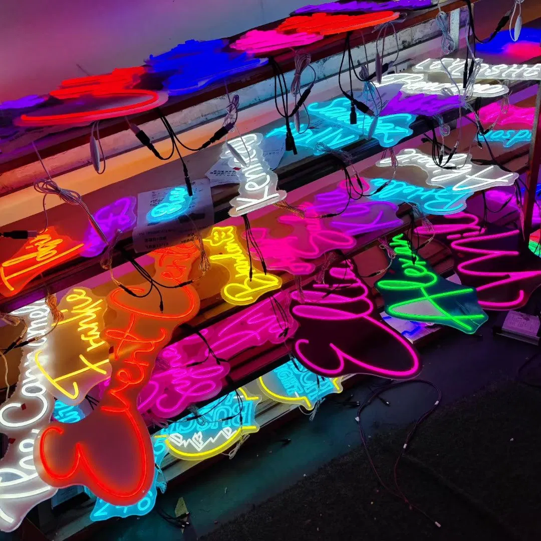 Chic Neon Lighting for Bar Decor
