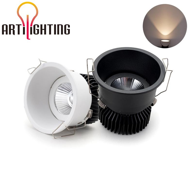 House Indoor Mini Adjustable White Black Ceiling LED Spot Lighting for Wall