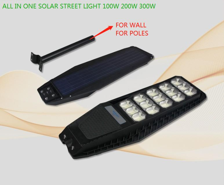 Smart Eclairages Exterieure Solar System Power Energy Cell Lamp Light Outdoor LED Lighting Panels Magid Street Light 300W Lamps