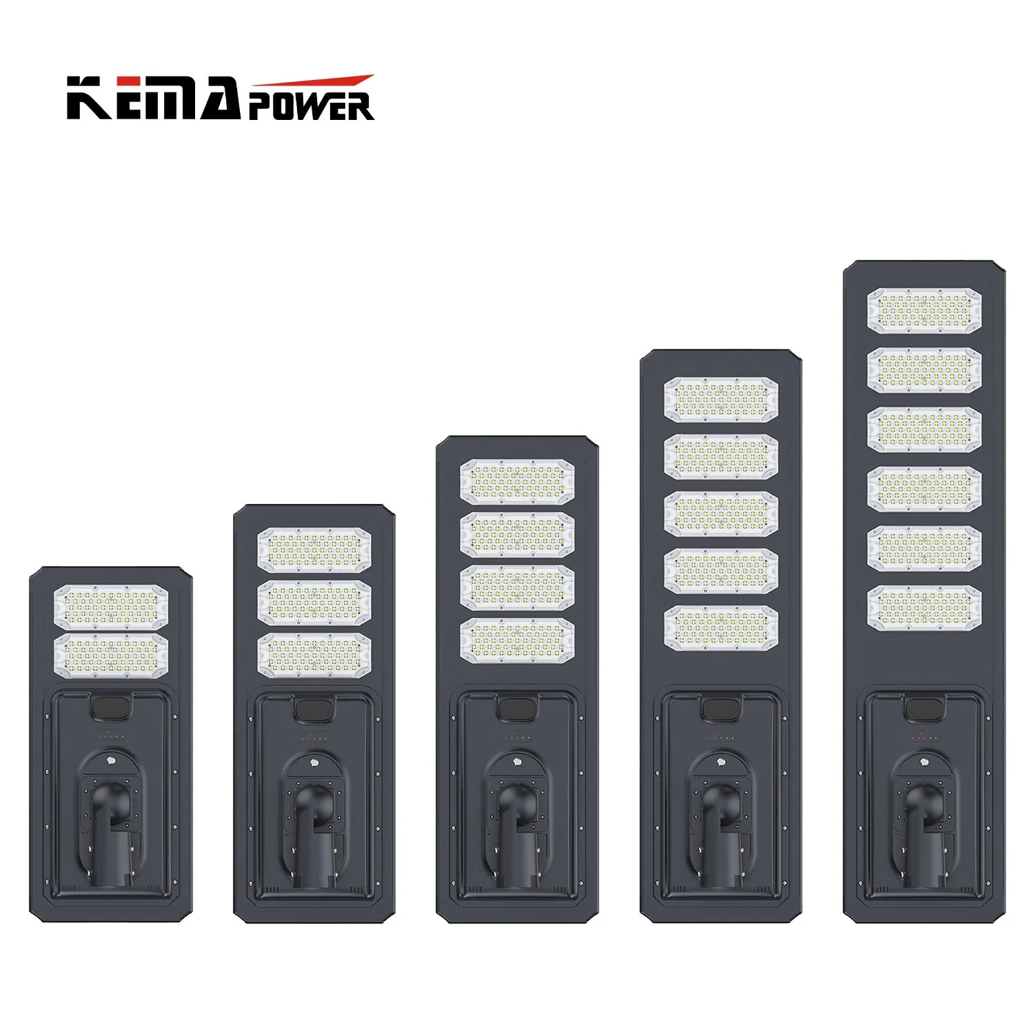 500W Saving Aluminum Smart Outdoor Waterproof Road Solar Power LED Split Street Lights with 5V Monocrystalline Solar Panel