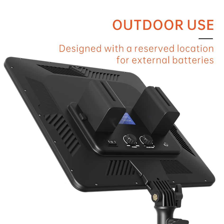 Professional Remote Control Dimmable LED Video Light Photography Fill Lamp Panel Lighting