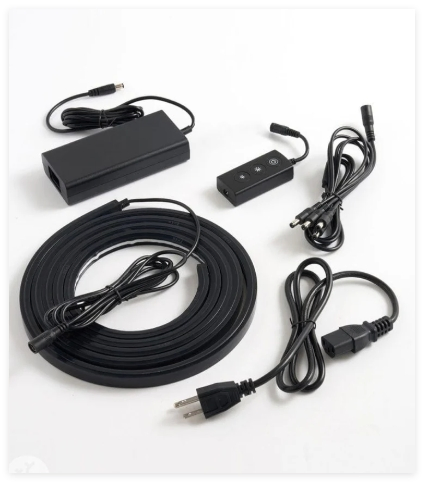 Smart APP Control LED Full Back Neon Light for The Wall Wood Foam Acoustic Slat Panels