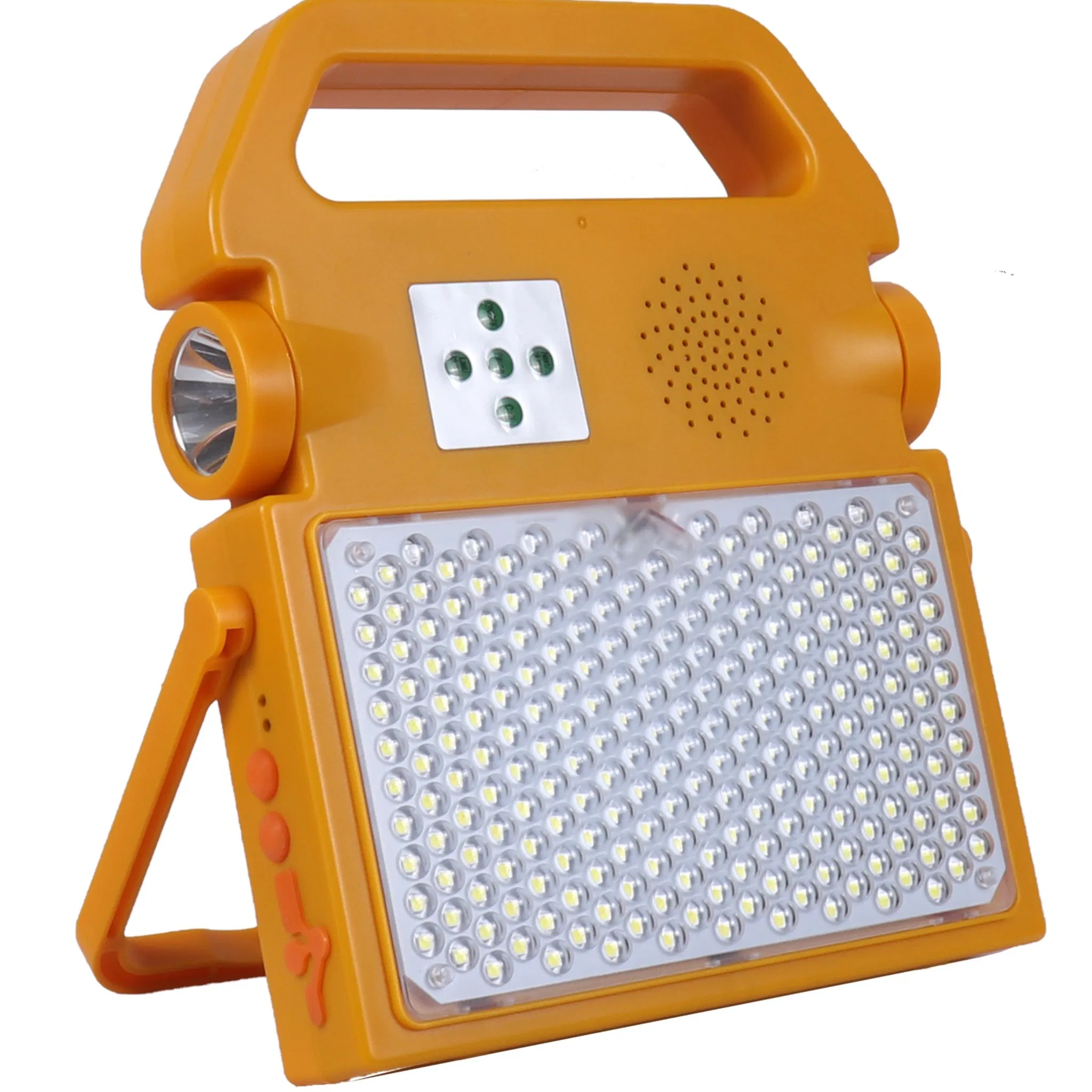 Yaye Hottest Sell Super Bright ABS 100W Electric Rechargeable Storage USB Solar Kits LED Flashlight with/Without Bluetooth Home System for Indoor/Outdoor Using