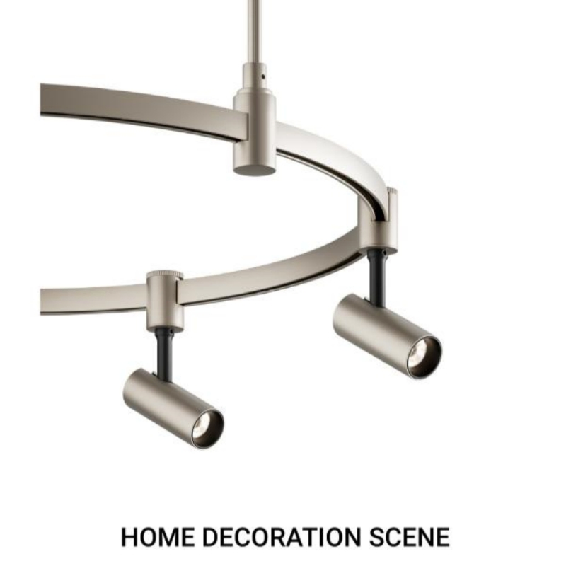 DC48V LED Aluminum Track Lighting System for Commercial Spaces