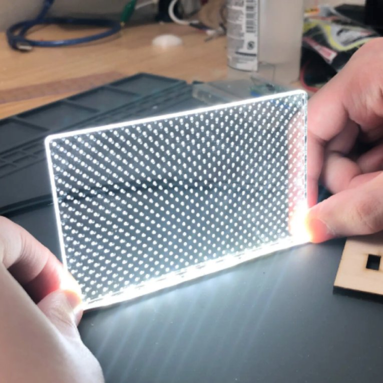 Ultra Slim 16W Edge Lit PMMA LED Panel Light for Modern Spaces