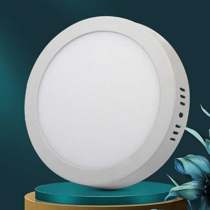 Aluminum Round Square LED Panel Light Surface Mounted AC85-265V for Indoor Use in Bedrooms Offices Shops &amp; Markets