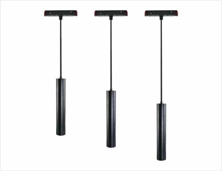 Indoor Magnetic Track System for Stretch Ceilings Recessed LED Ceiling Spotlights Track Linear Light