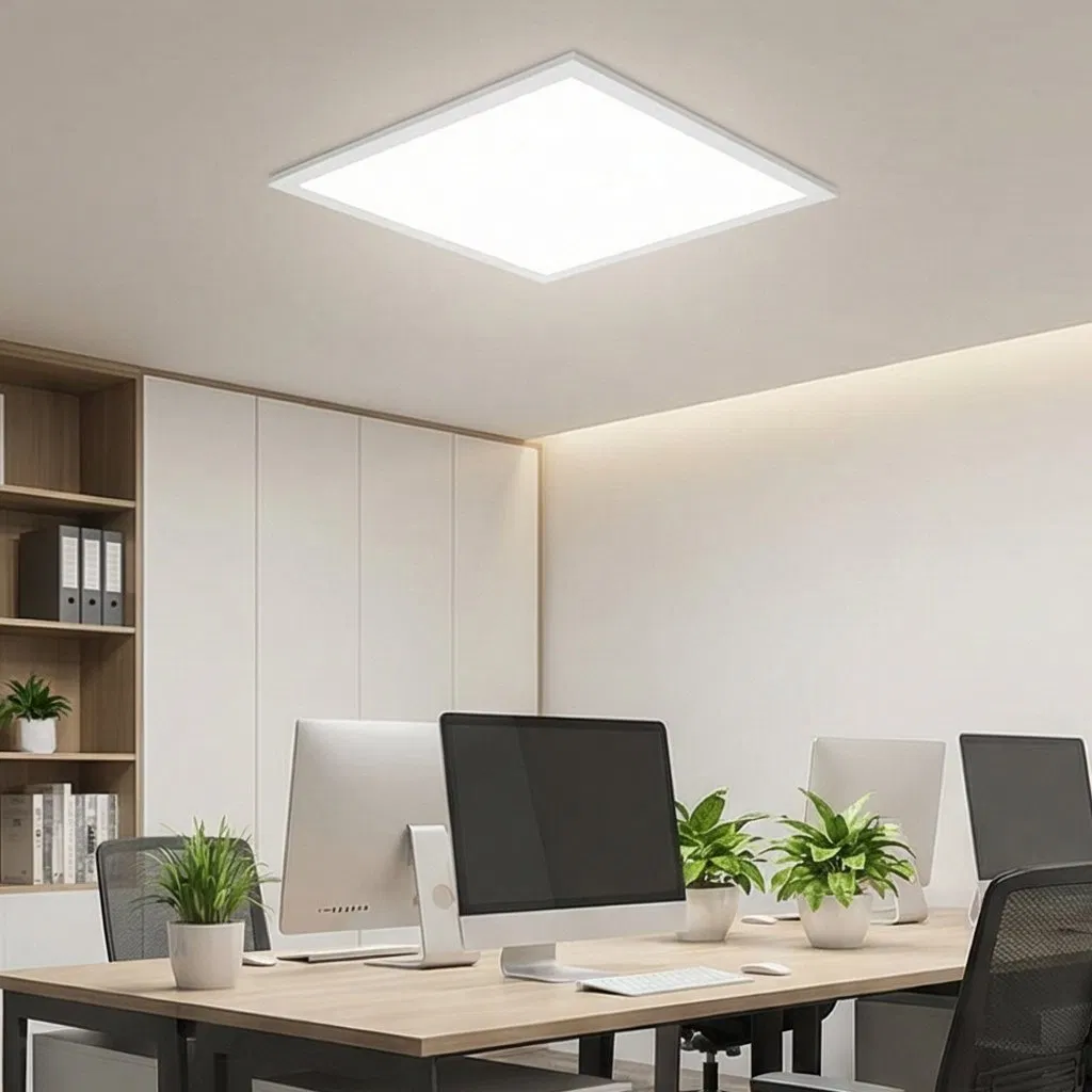 Bright 2X4 LED Panel Light with 120 Beam Angle Design