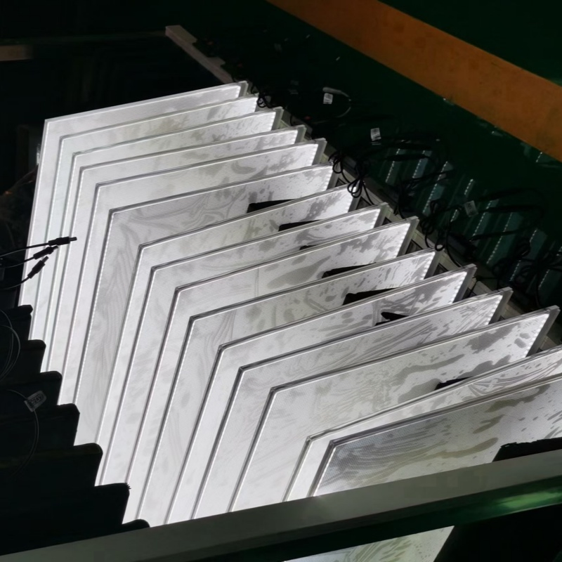 Custom LED Backlight Surface Mounted LED Panel Lights for Bars and Cosmetic Shop Lighting