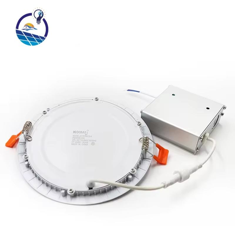 Indoor Ultra-Thin LED Recessed Panel Lights with Junction Box Dimmable