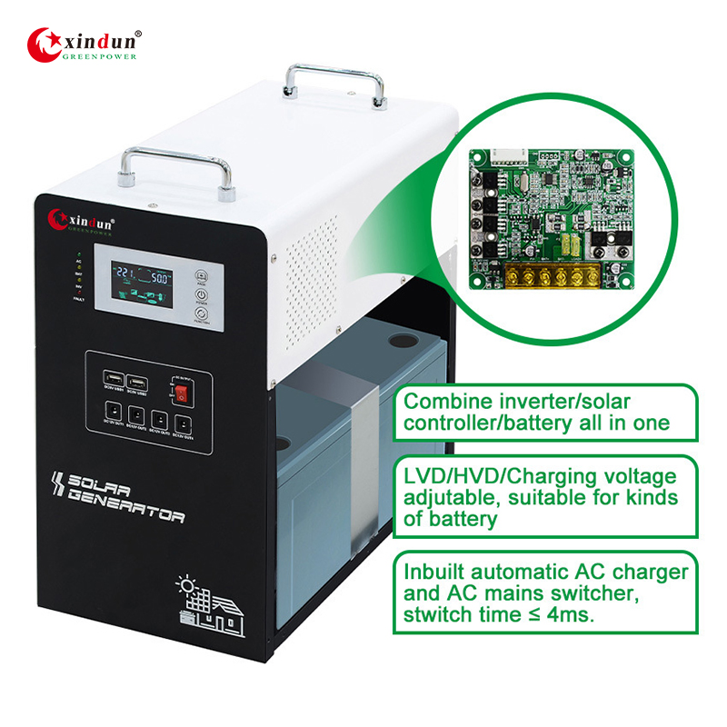 Cost of Small Solar Lighting Power System Full Set for Home Use