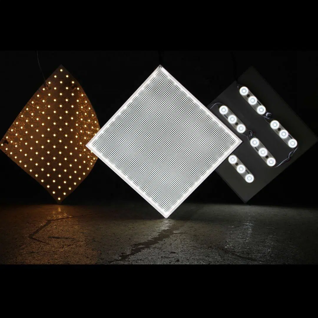 High Lumen LED Edge-Lit Light Guide Plate Panel and Flexible LED Sheet