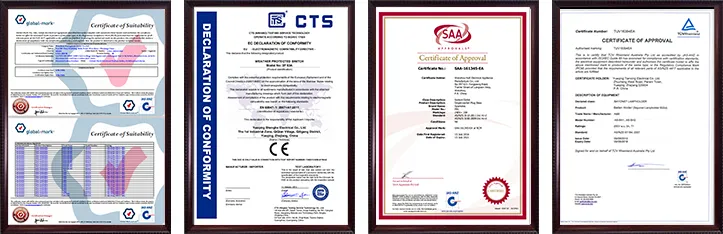 Certificates