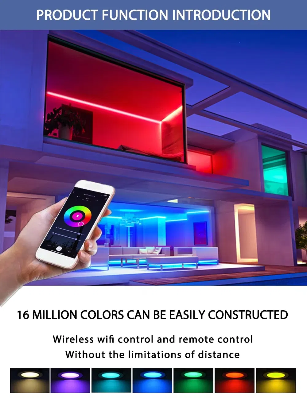 Smart LED Panel Light Setup