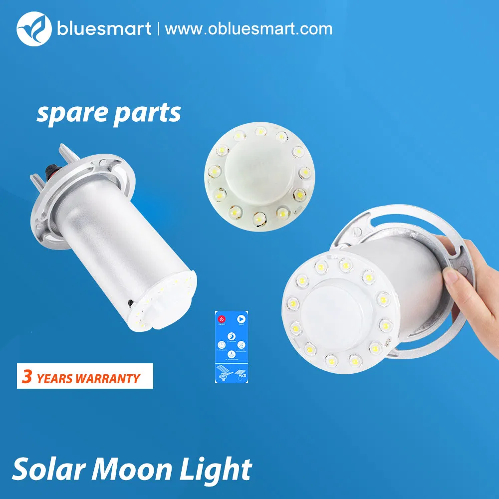 Bluesmart 9W Smart Solar LED Motion Sensor Garden Wall Street Light with Solar Panel