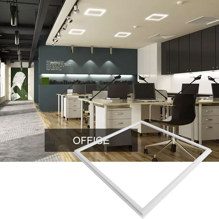 60X60 Indoor Edge Lit Border Surface Mounted Ceiling Aluminum LED Frame Panel Light