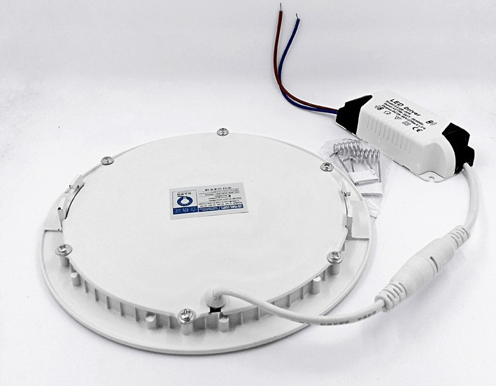 LED Panel Light 9W Slim Thin for Sale LED Ceiling Panel Light for House LED Round Recessed Ceiling Panel Down Light Bulb Lamp